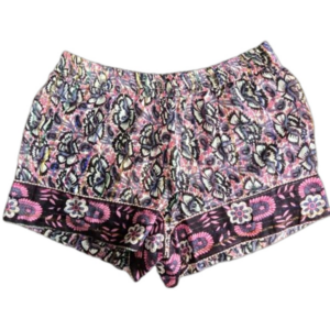 RAGA Anthropologie Juniper Lightweight Sheer Metallic Micro Mini Shorts NWT